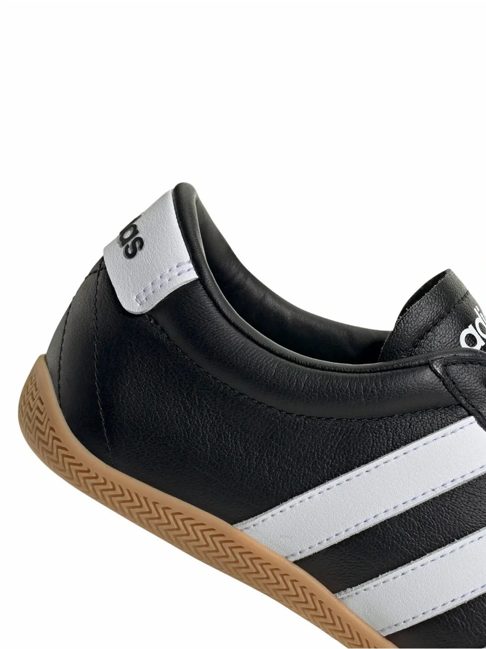 NIB | adidas Women's Grand Court Low Sneakers | Black/White/Gum - Picture 7 of 16